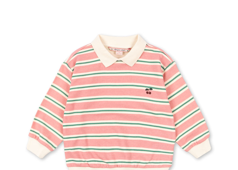 Konges Sløjd A/S Blusen - Jersey blush bound stripe