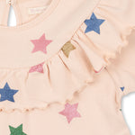 Konges Sløjd A/S Kleider - Jersey star glitter