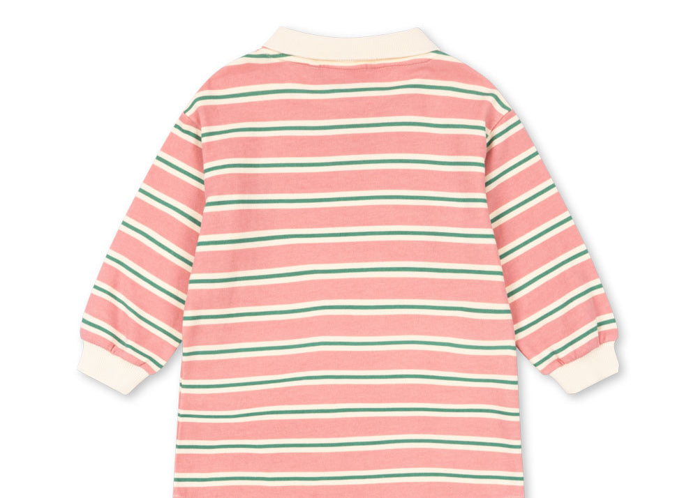 Konges Sløjd A/S Kleider - Jersey blush bound stripe