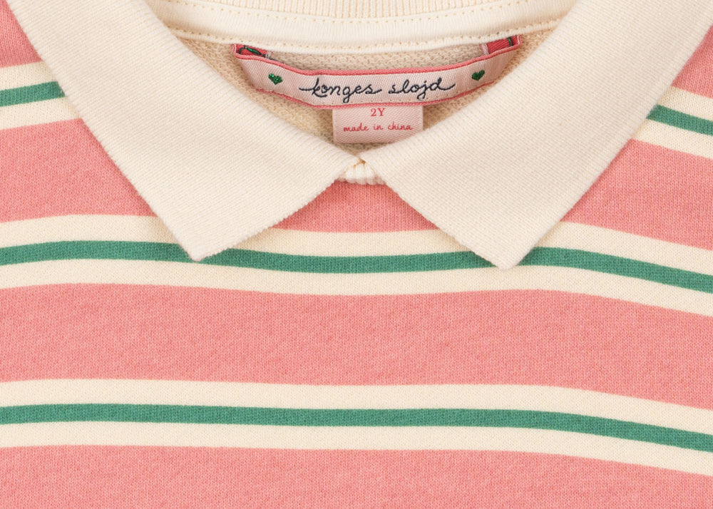 Konges Sløjd A/S Kleider - Jersey blush bound stripe