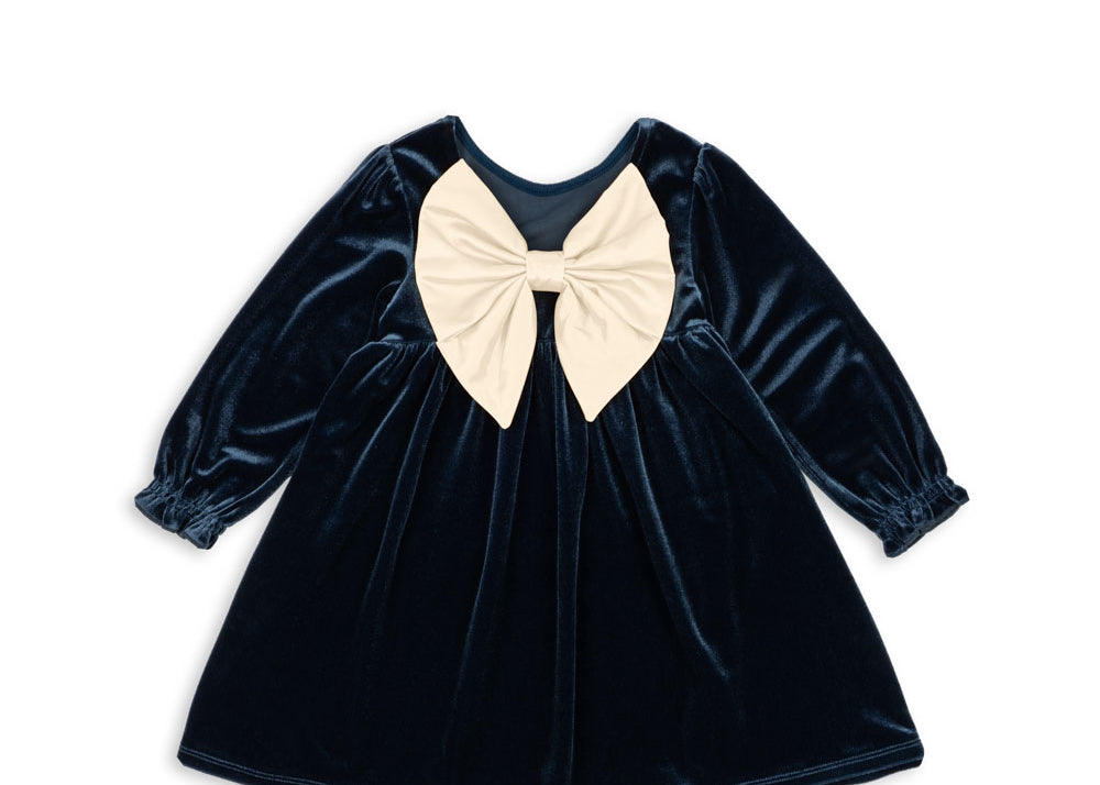 Konges Sløjd A/S Kleider - Jersey navy blazer