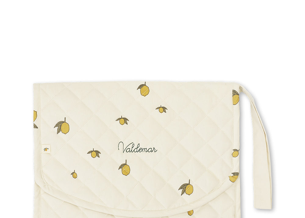 Konges Sløjd A/S Wickelauflage lemon