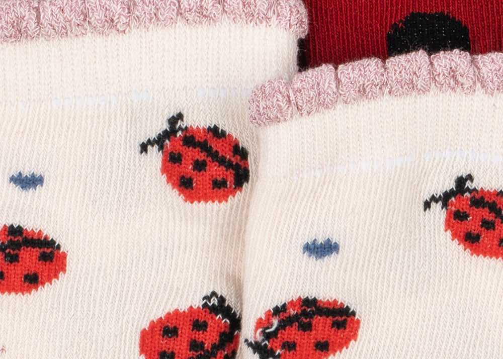 Konges Sløjd A/S SOCKS ladybug