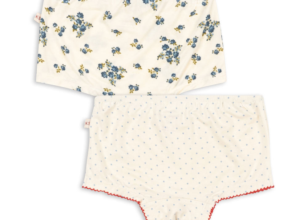 Konges Sløjd A/S Unterwäsche blue kitty dot/tramonto