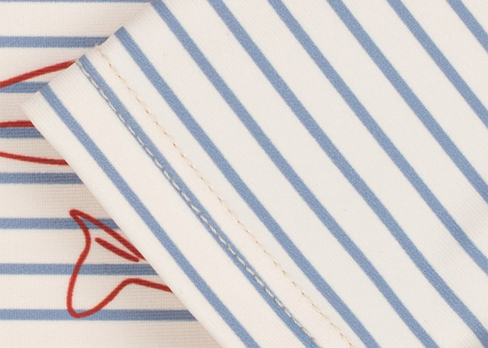 Konges Sløjd A/S UV SWIMBLOUSES stripe bluie