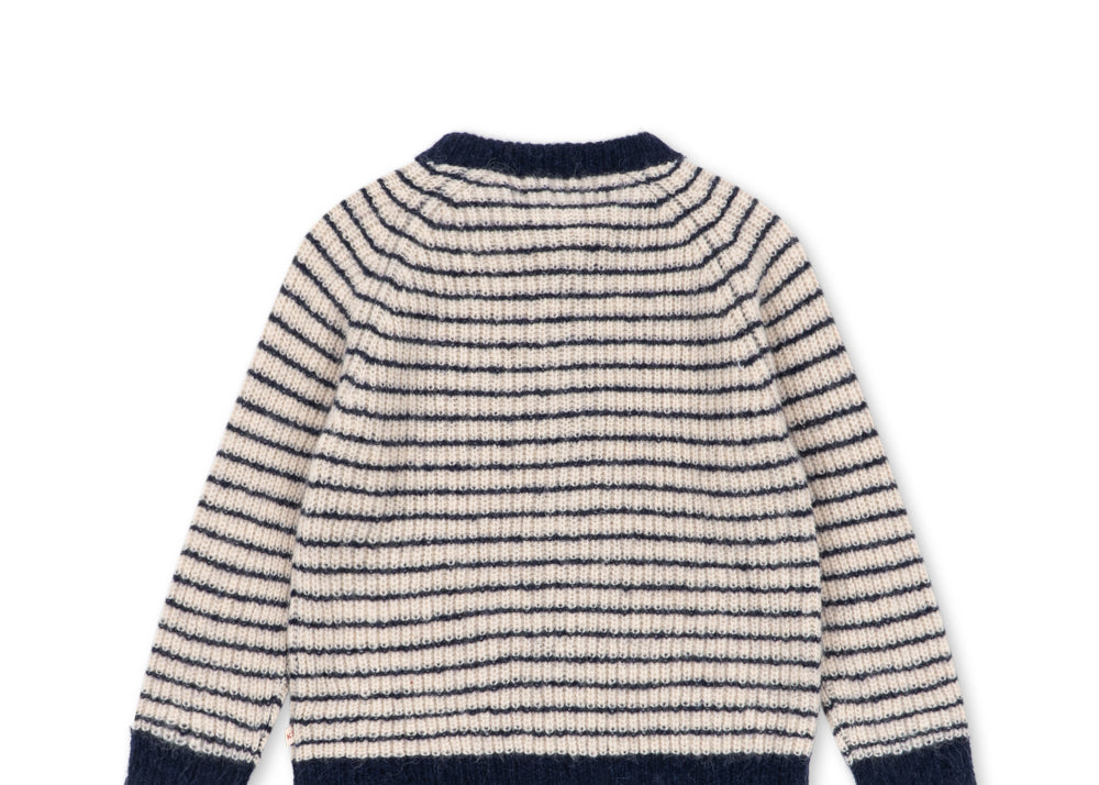 Konges Sløjd A/S KNITTED CARDIGANS navy stripe