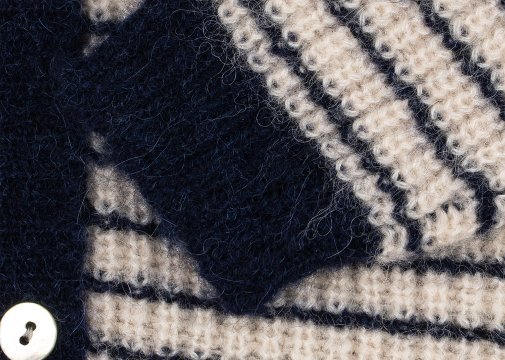 Konges Sløjd A/S KNITTED CARDIGANS navy stripe