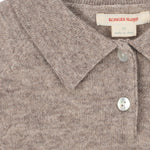 Konges Sløjd A/S KNITTED BLOUSES & VESTS oatmeal melange