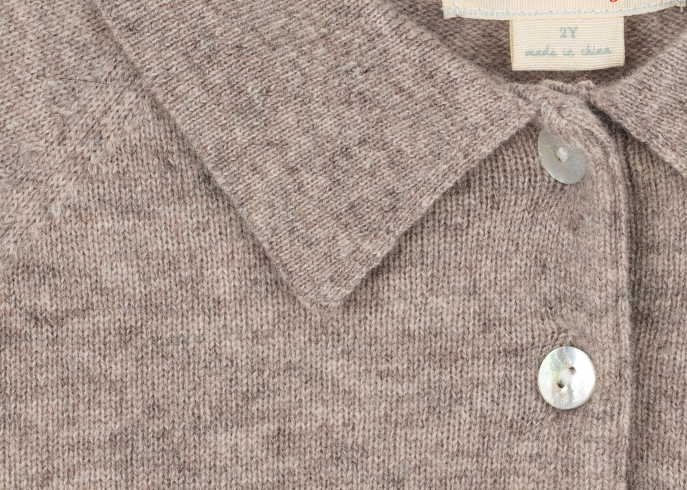 Konges Sløjd A/S KNITTED BLOUSES & VESTS oatmeal melange