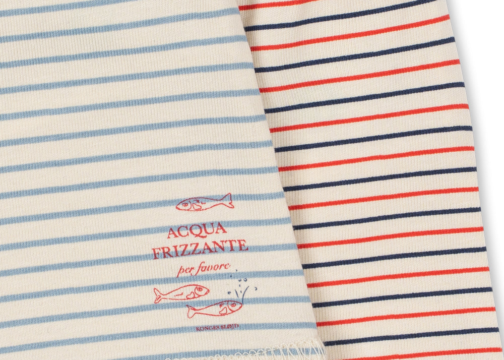 Konges Sløjd A/S Unterwäsche stripe bluie/stripe tricolore petit