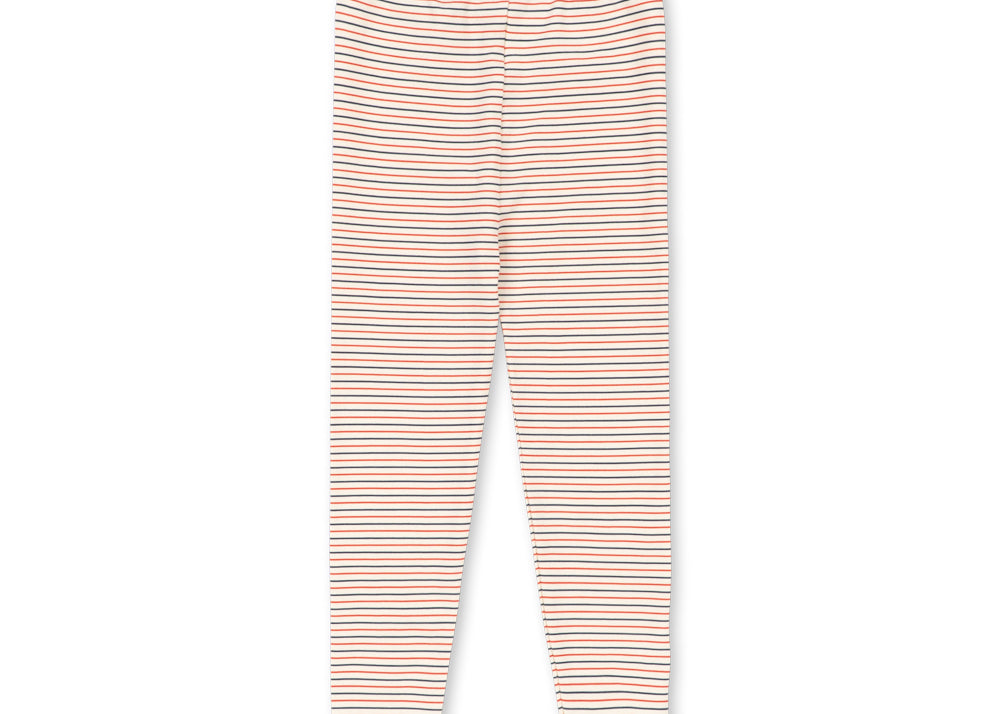 Konges Sløjd A/S JERSEY PANTS stripe tricolore petit