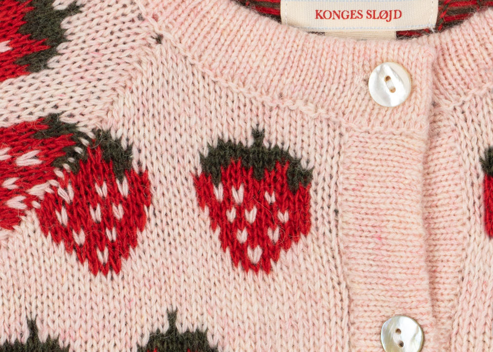 Konges Sløjd A/S Strickblusen strawberry