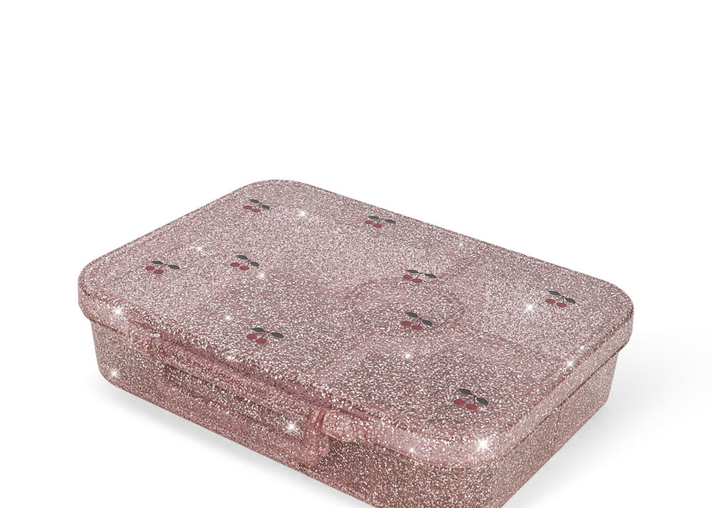 Konges Sløjd A/S Lunchboxen cherry glitter