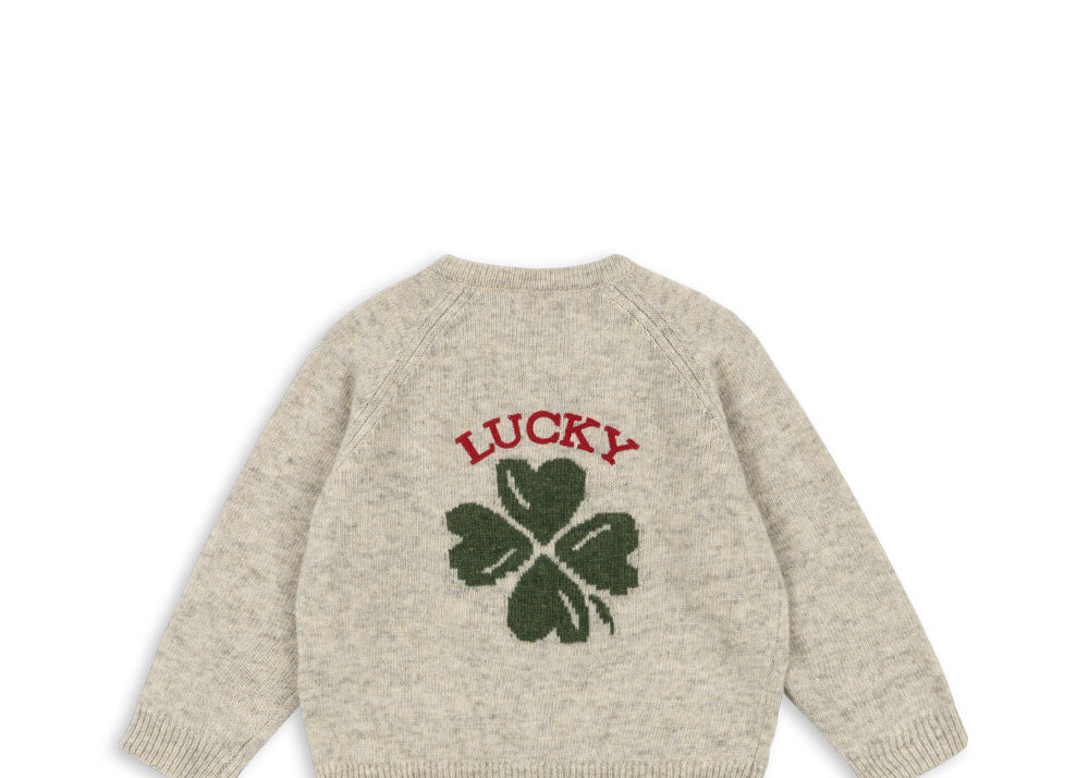 Konges Sløjd A/S Strickblusen off white melange