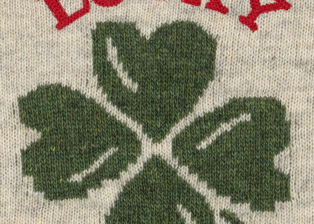 Konges Sløjd A/S Strickblusen off white melange