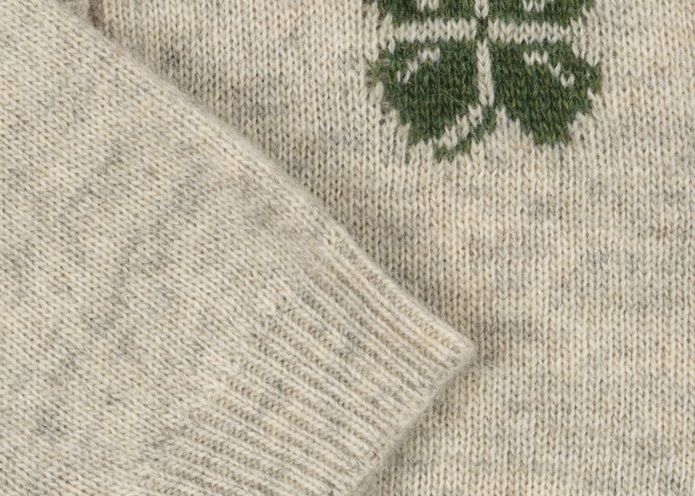 Konges Sløjd A/S Strickblusen off white melange