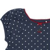 Konges Sløjd A/S JERSEY DRESSES heart blues