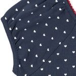 Konges Sløjd A/S Kleider - Jersey heart blues