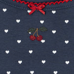 Konges Sløjd A/S Kleider - Jersey heart blues