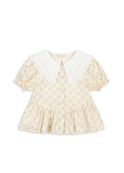 Konges Sløjd A/S WOVEN SHORT SLEEVE SHIRTS ciel mirage