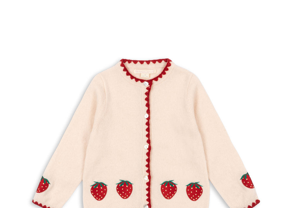 Konges Sløjd A/S Strickblusen buttercream