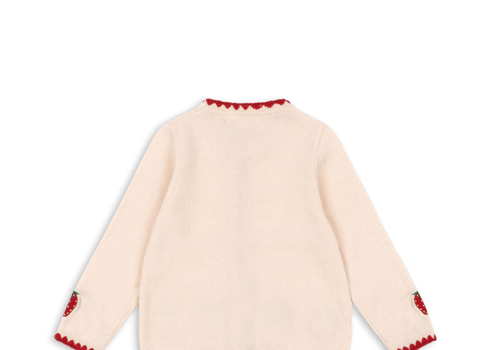 Konges Sløjd A/S Strickblusen buttercream