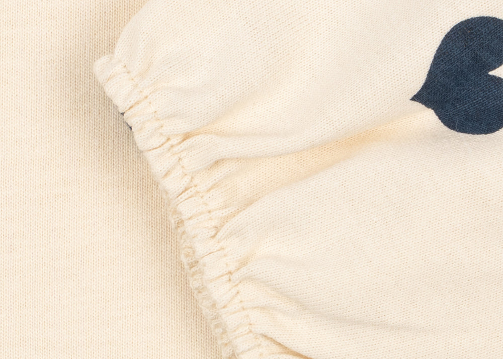 Konges Sløjd A/S Blusen - Jersey cuore tricolore