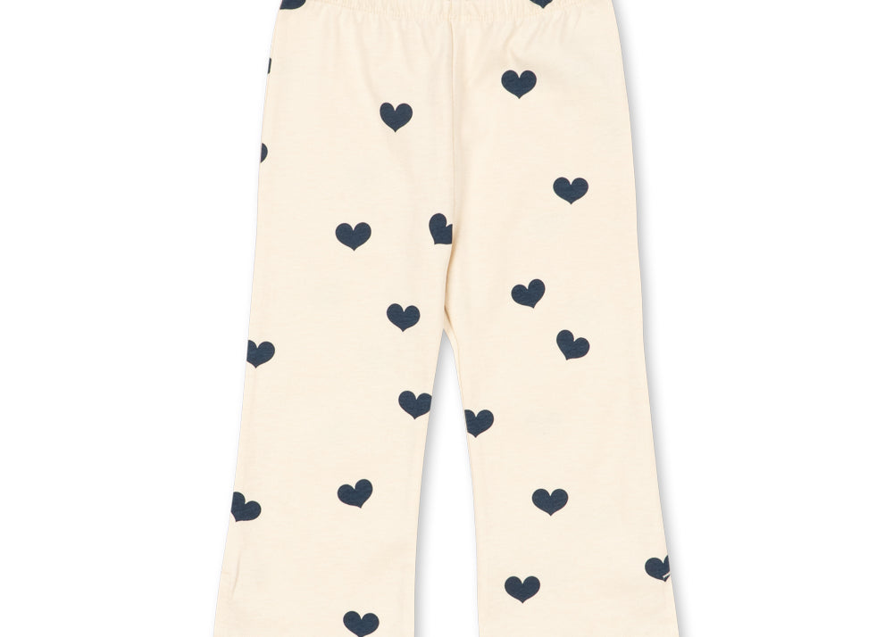 Konges Sløjd A/S Hosen - Jersey cuore tricolore