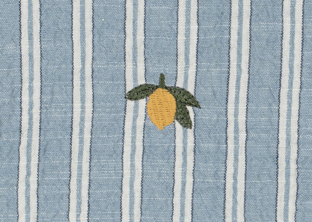 Konges Sløjd A/S WOVEN SHORT SLEEVE SHIRTS trio bleu stripe