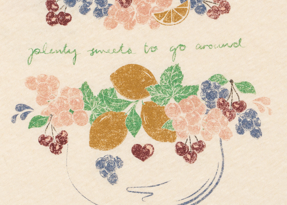 Konges Sløjd A/S JERSEY T-SHIRTS buttercream/juicy