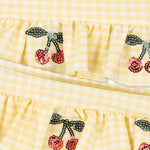 Konges Sløjd A/S Bikini banana almond check