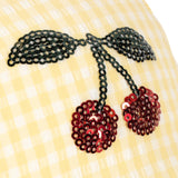 Konges Sløjd A/S UV Sonnenhüte banana almond check