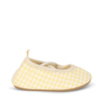Konges Sløjd A/S Badeschuhe banana almond check