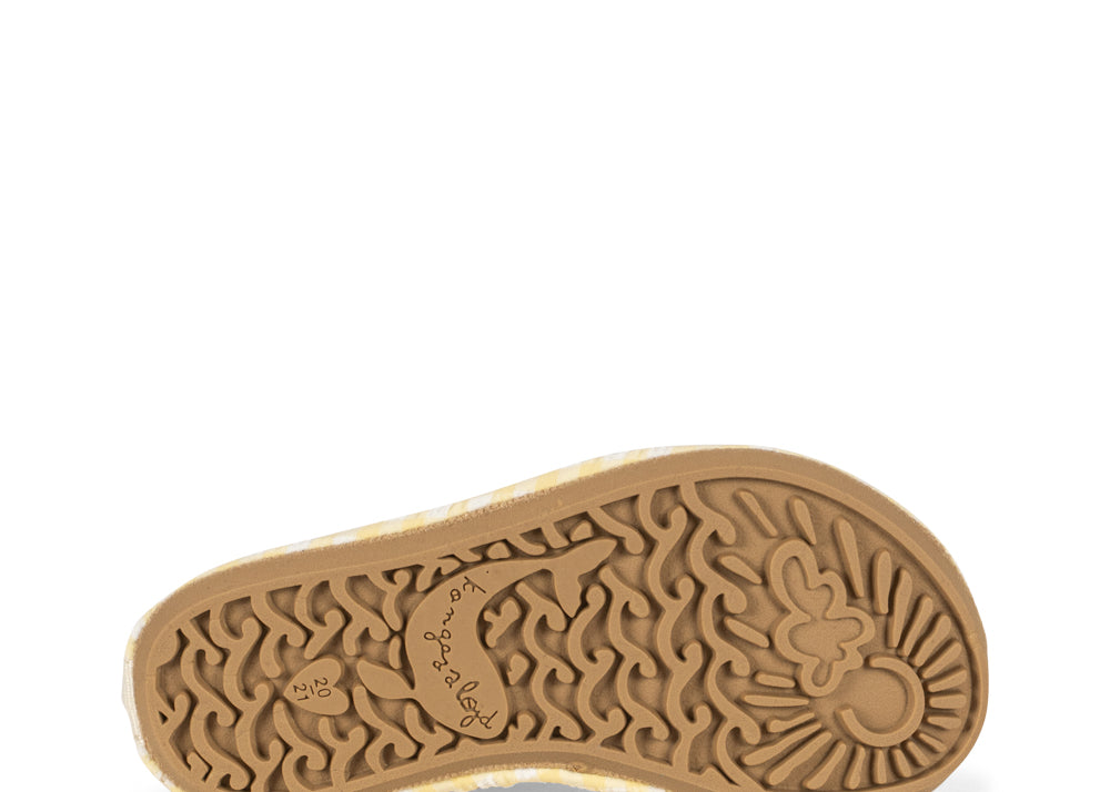 Konges Sløjd A/S Badeschuhe banana almond check