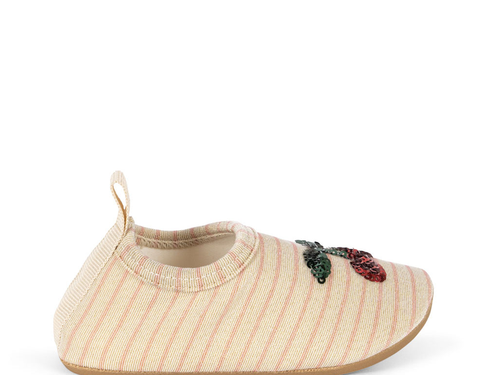 Konges Sløjd A/S UV SWIMSHOES rose stripe