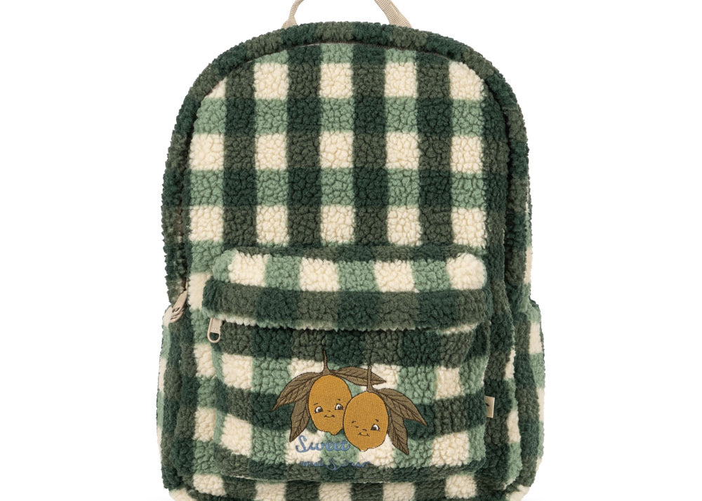 Konges Sløjd A/S Rucksack green check