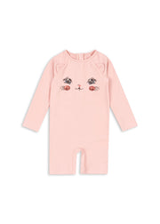 Konges Sløjd A/S UV ONESIES powder pink