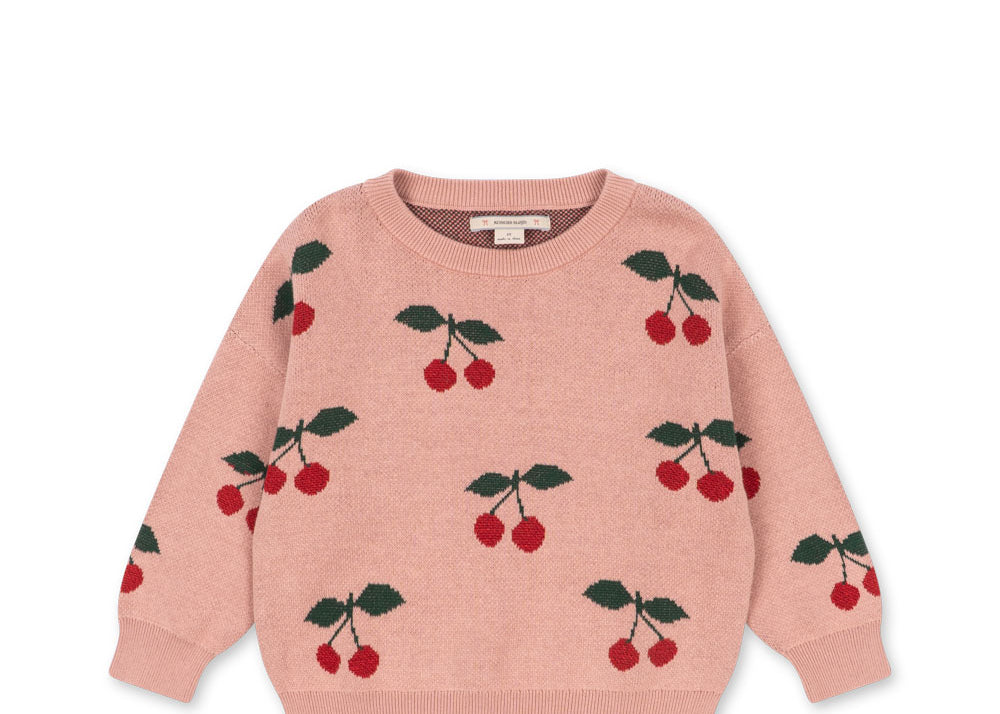 Konges Sløjd A/S Blusen - Strick cherry