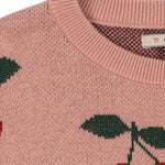 Konges Sløjd A/S Blusen - Strick cherry