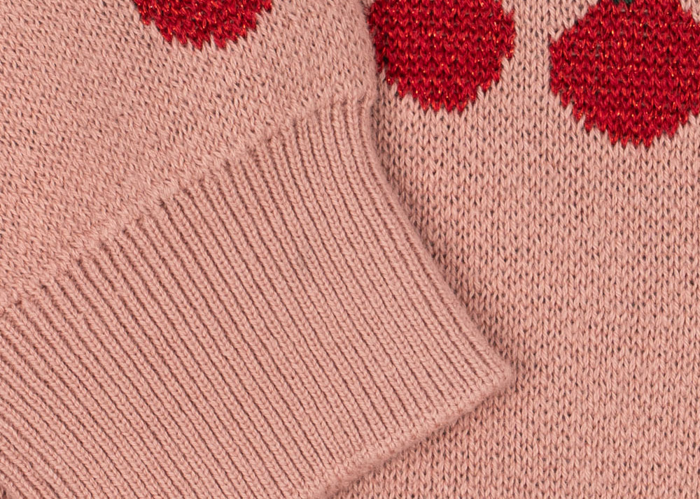 Konges Sløjd A/S Blusen - Strick cherry