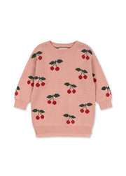 Konges Sløjd A/S KNITTED DRESSES cherry
