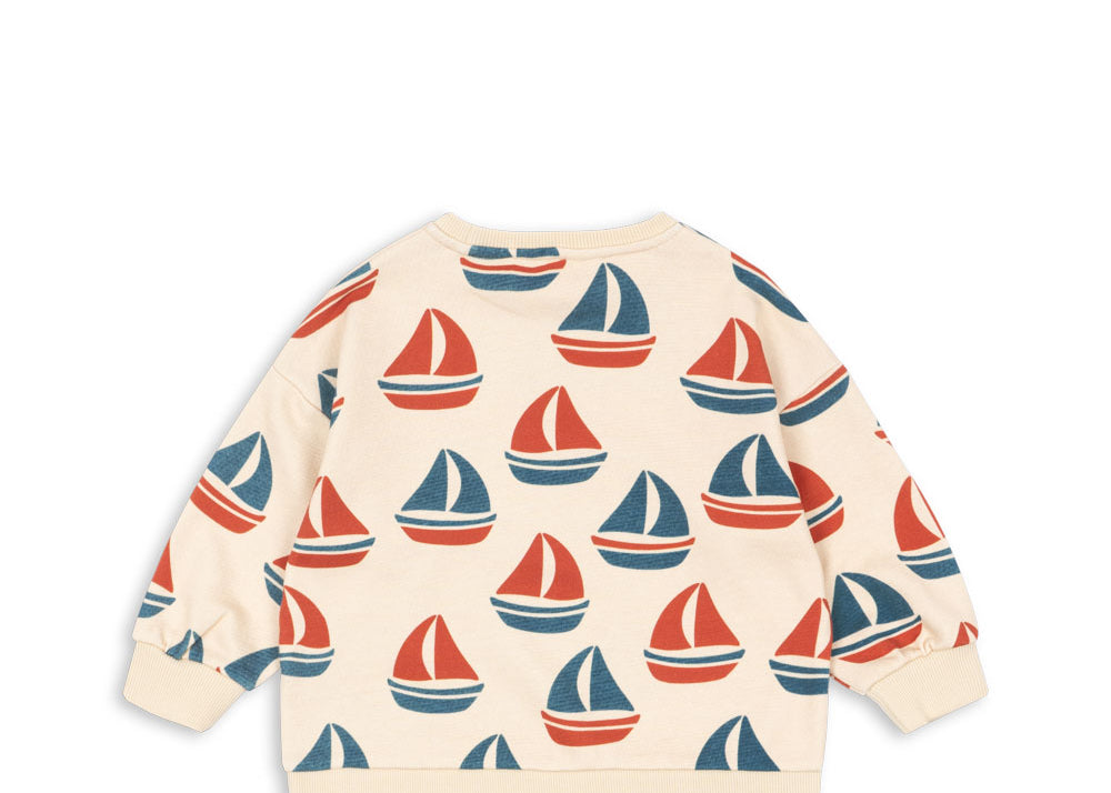 Konges Sløjd A/S Blusen - Jersey ahoy