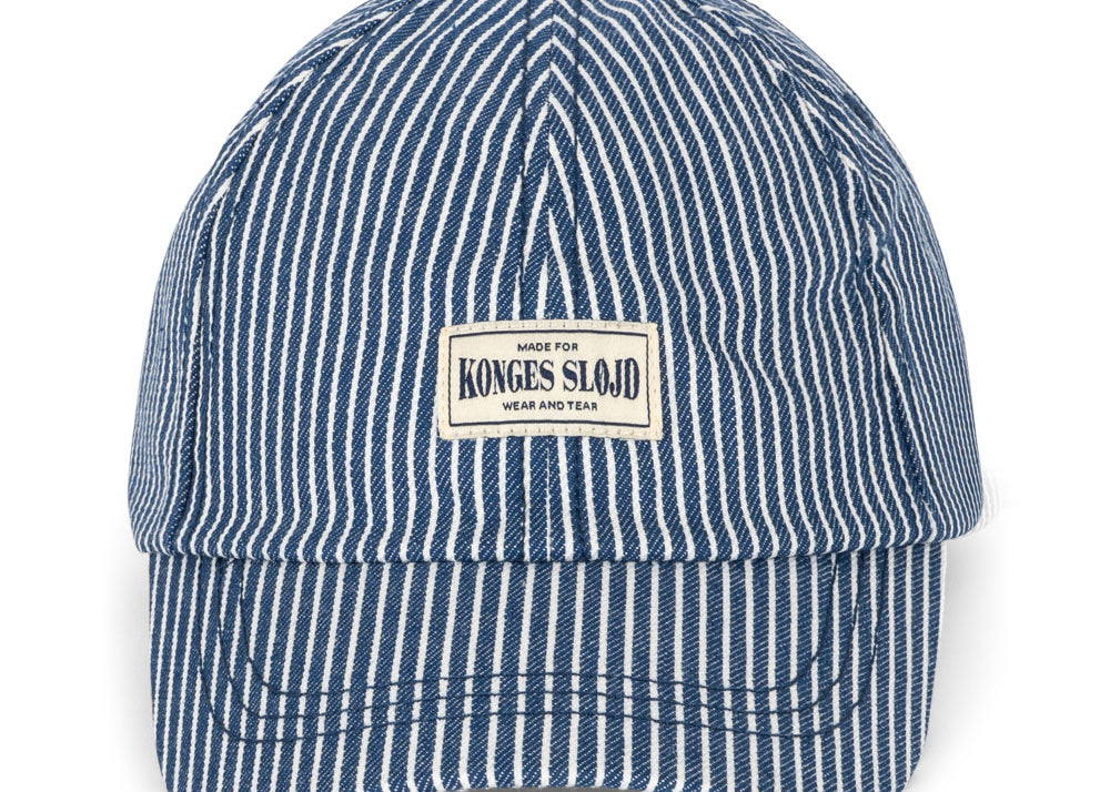 Konges Sløjd A/S Mütze blue stripe