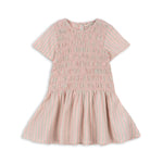 Konges Sløjd A/S WOVEN DRESSES blush stripe