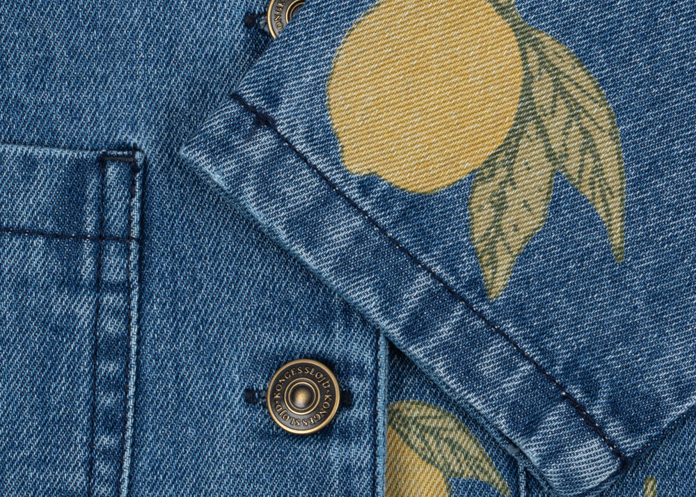 Konges Sløjd A/S Jacken und Weste - Gewebt lemon denim