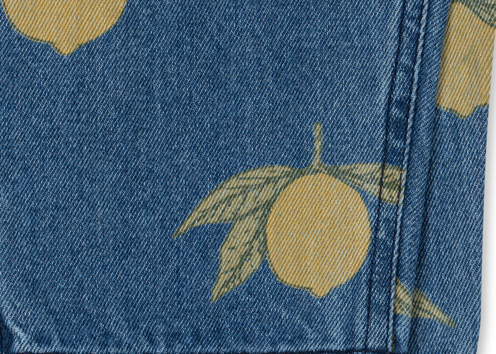 Konges Sløjd A/S Hosen - Gewebt lemon denim