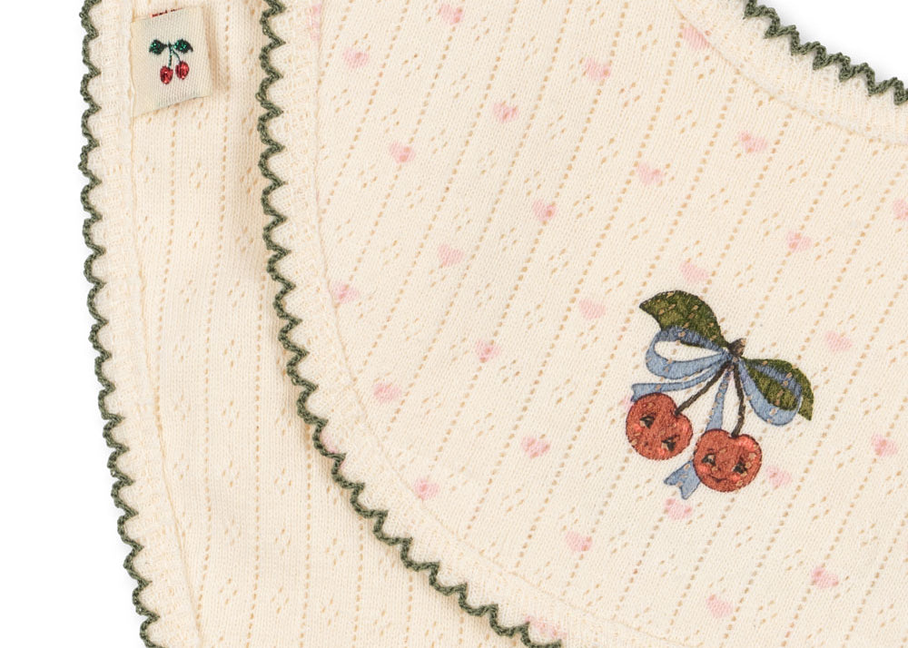 Konges Sløjd A/S Bandana Lätzchen minnie coeur