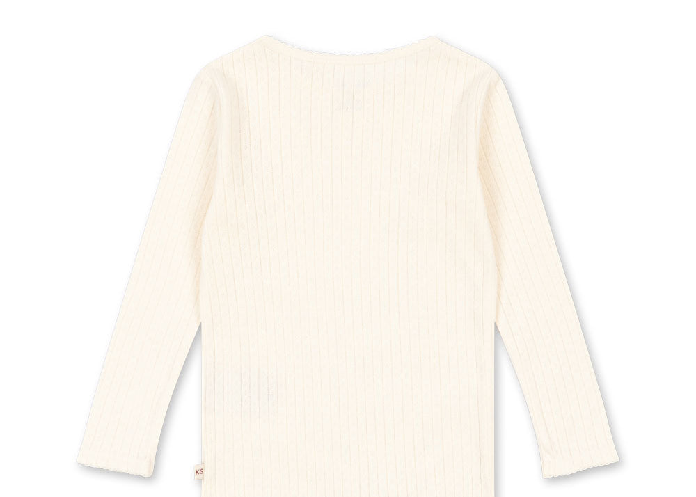 Konges Sløjd A/S Blusen - Jersey antique white