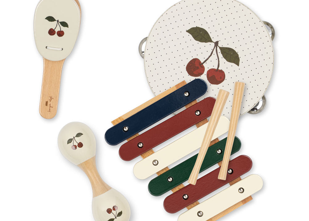 Konges Sløjd A/S Spielzeug mit Musik cherry