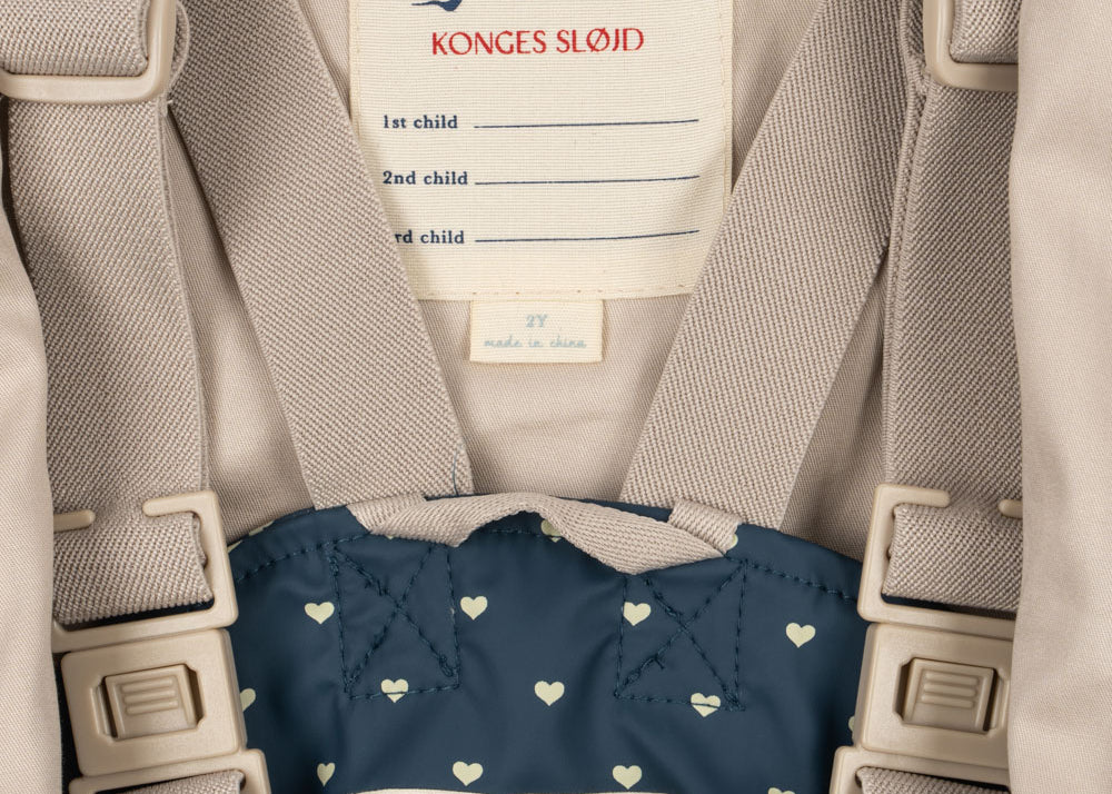 Konges Sløjd A/S RAINWEAR heart blues